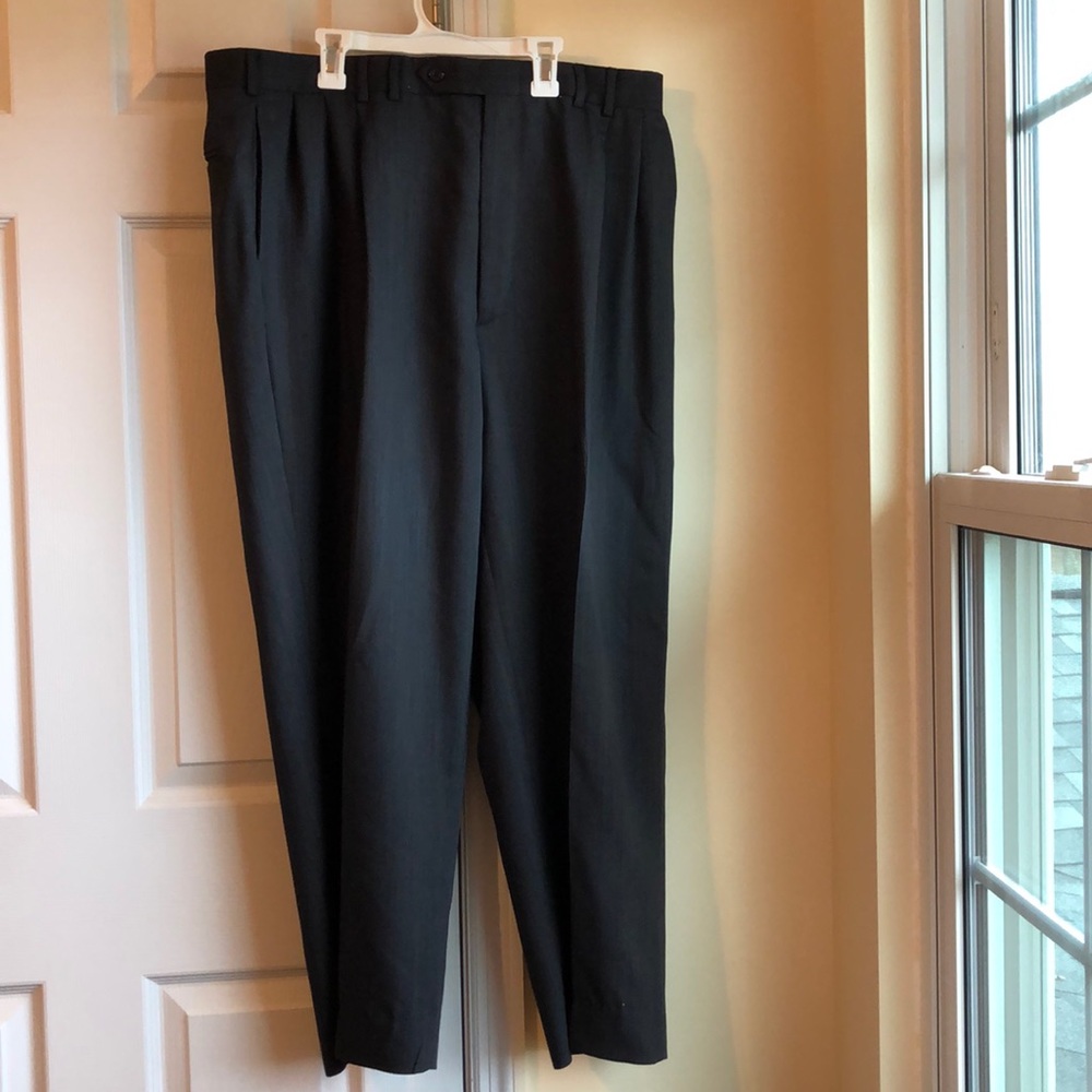 Oscar De La Renta 100% wool suit pants